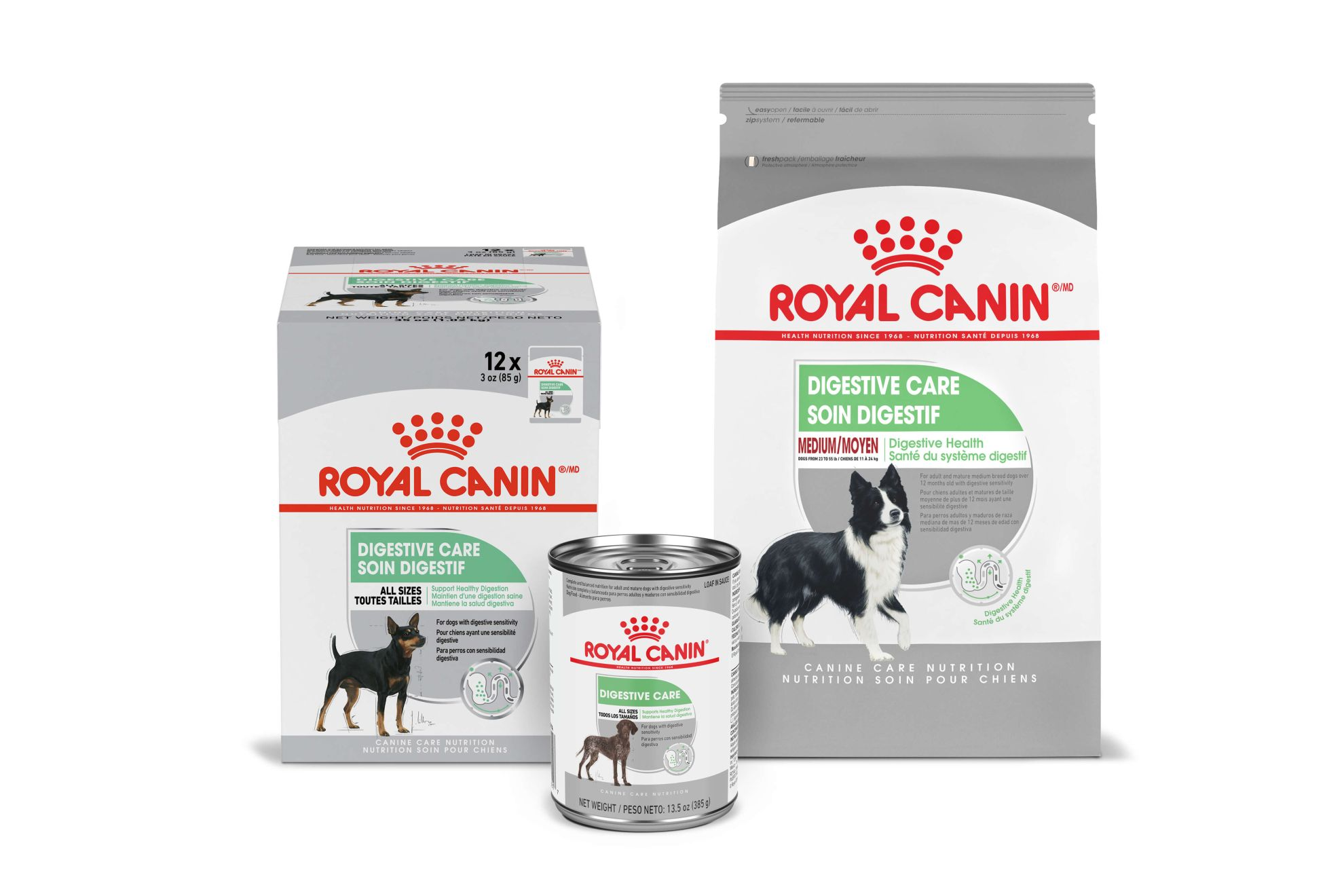 Royal Canin Digestive Care Range of Products