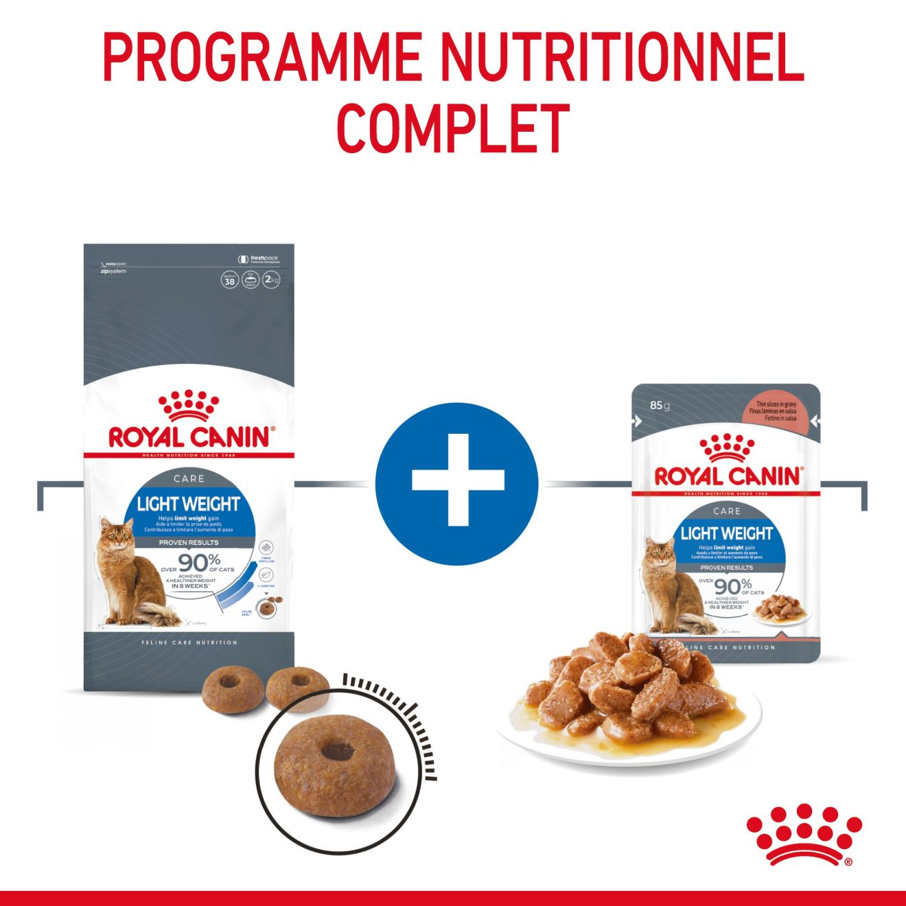 Royal Canin Care Nutrition Light Weight Care aliment pour chat en