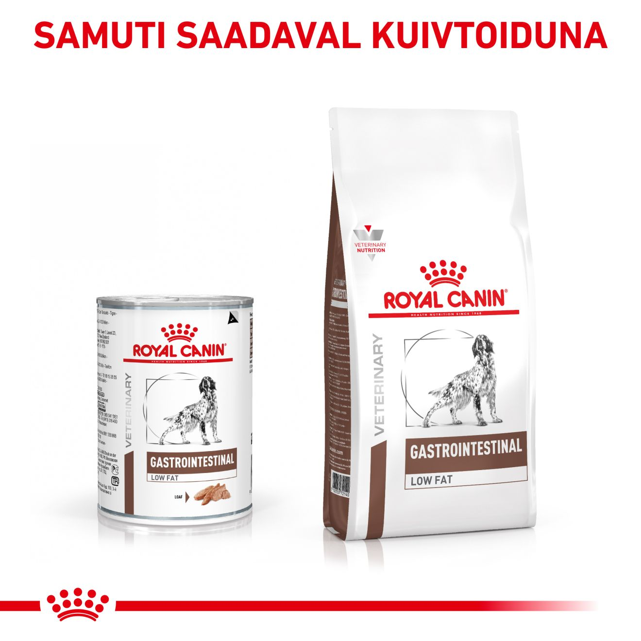 Royal Canin Gastrointestinal Low Fat Dog konserv (pasteet)