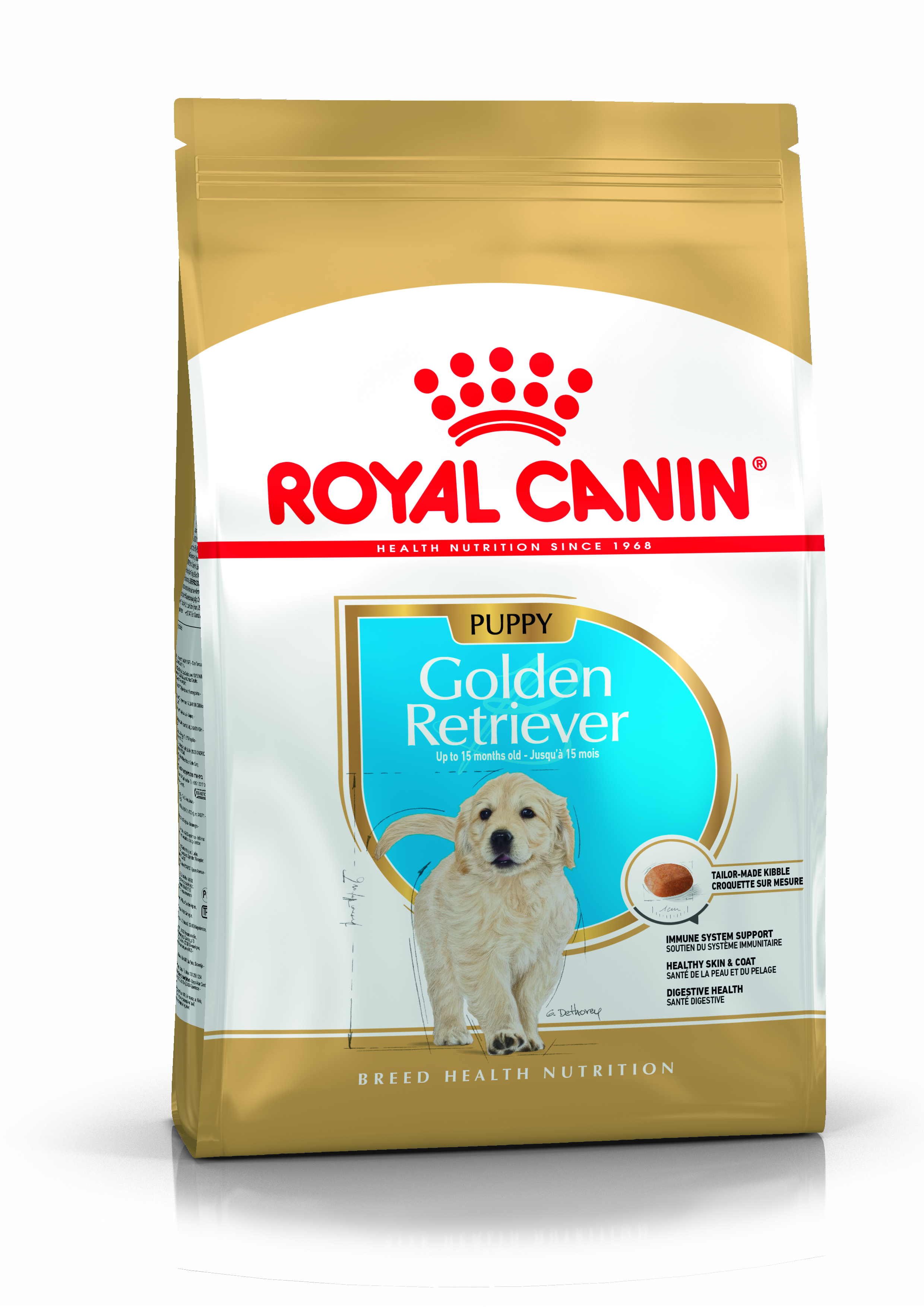 golden retriever puppy diet
