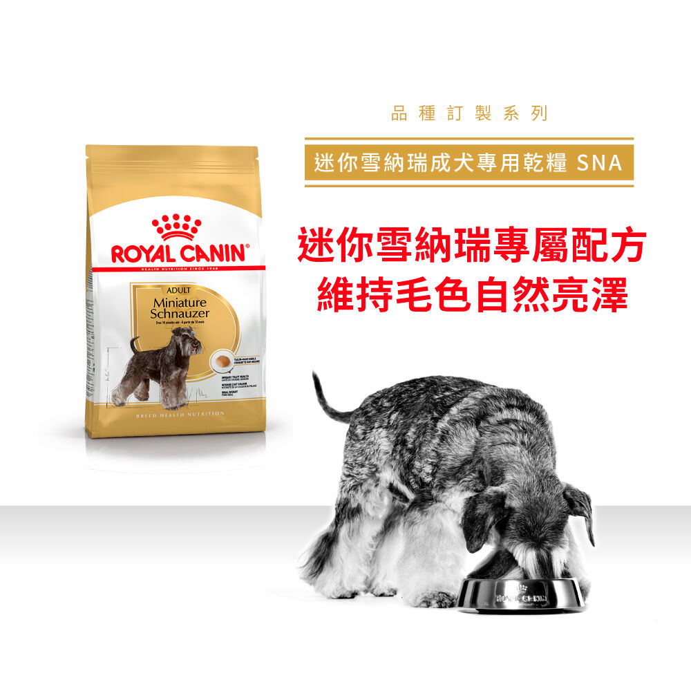 Miniature Schnauzer Adult Dry Dog Food Us 法國皇家