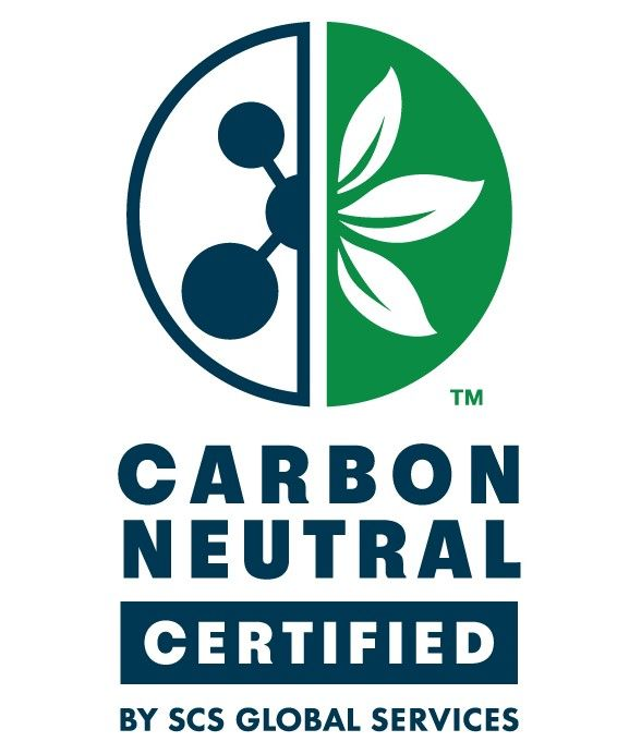 Carbon neutral certification by SGS Global Services