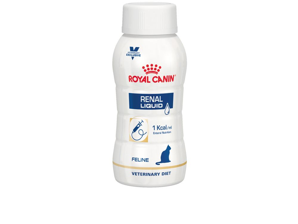 キャットフード  CANIN RENAL LIQUID 200ml x 4 Royal Canin - Feline | Cat Renal Liquid 200ml - Pet Space Club