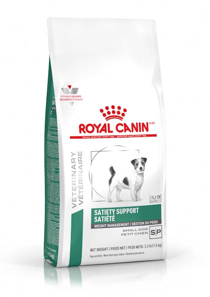 VHN-WEIGHT MANAGEMENT-SATIETY SUPPORT SMALL DOG DRY-PACKSHOT B2