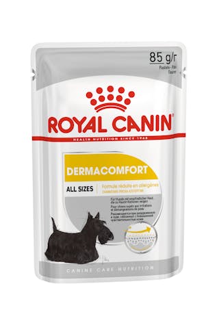 ROYAL CANIN Dermacomfort Dog Loaf kapsička s paštétou pre dospelých psov s problémovou kožou