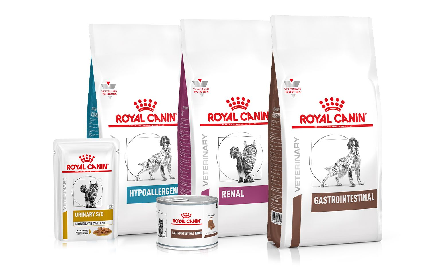 Packs de la gamme Royal Canin