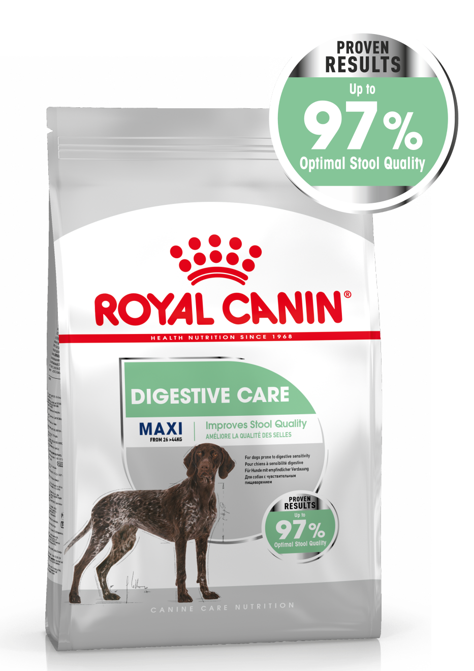 Packshot of Maxi Digestive Canine Care Nutrition
