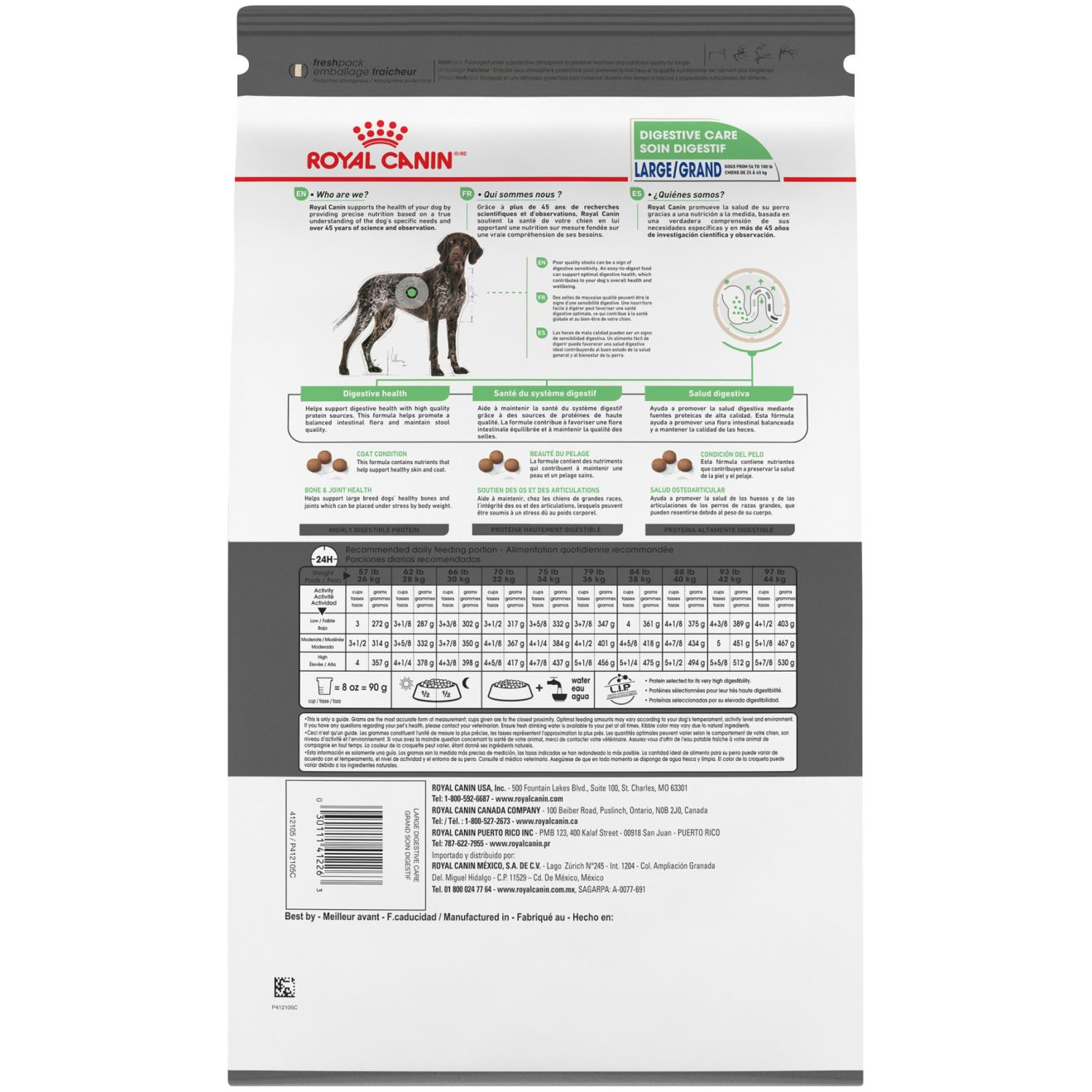 Royal canin large breed hotsell digestive care