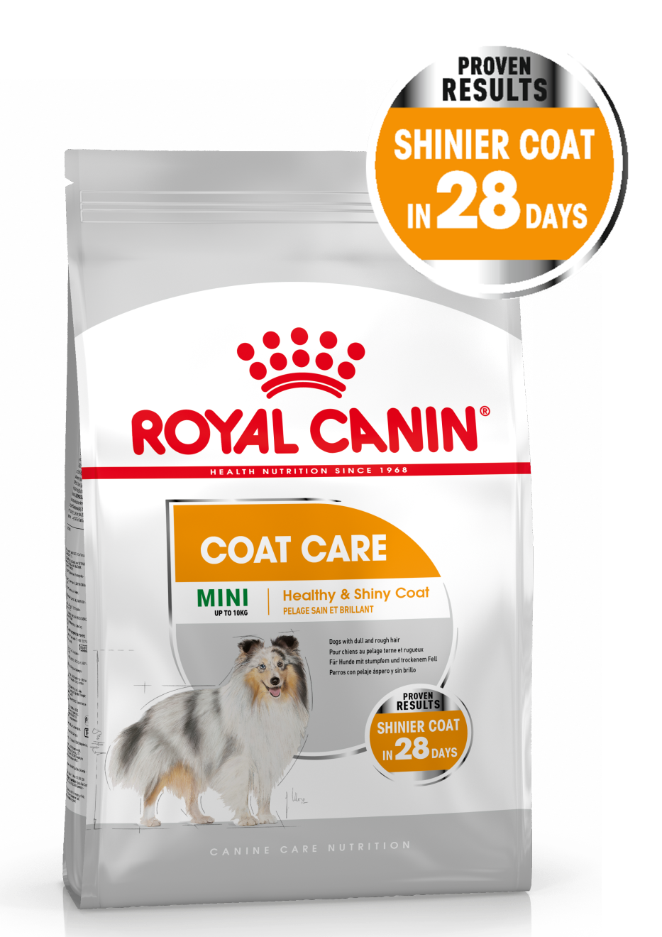Packshot of Mini Coat Canine Care Nutrition