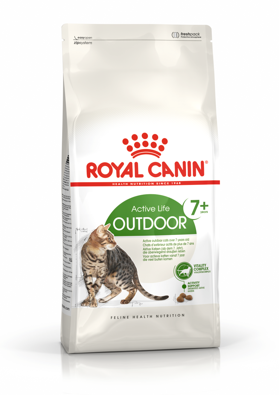 Royal Canin - Outdoor 7+ Ageing Torrfoder för katt 10 kg - Katt - Kattfoder & kattmat - ZOO.se