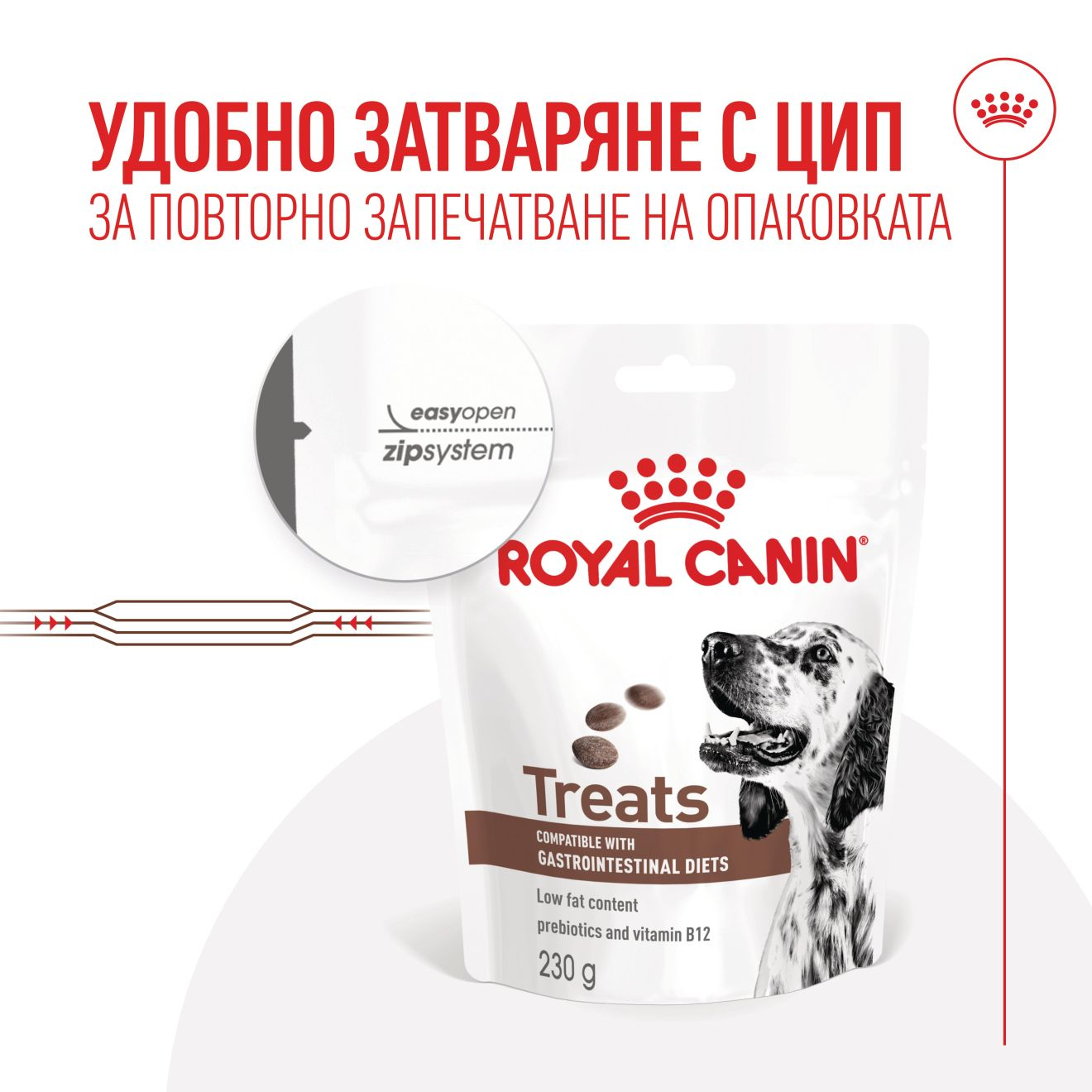 TREATS COMPATIBLE WITH GASTROINTESTINAL DIETS​