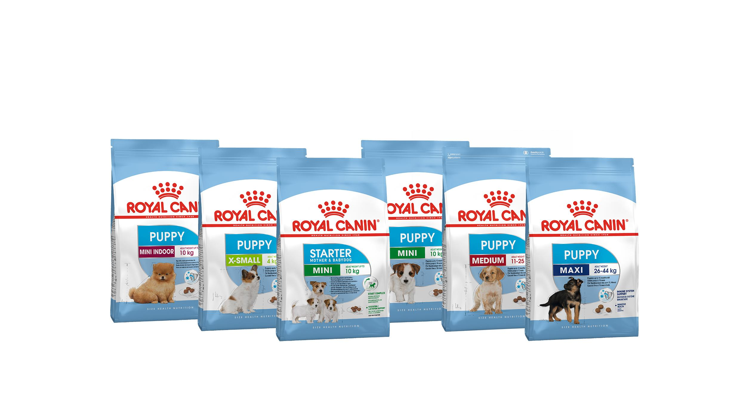 puppy products all range 