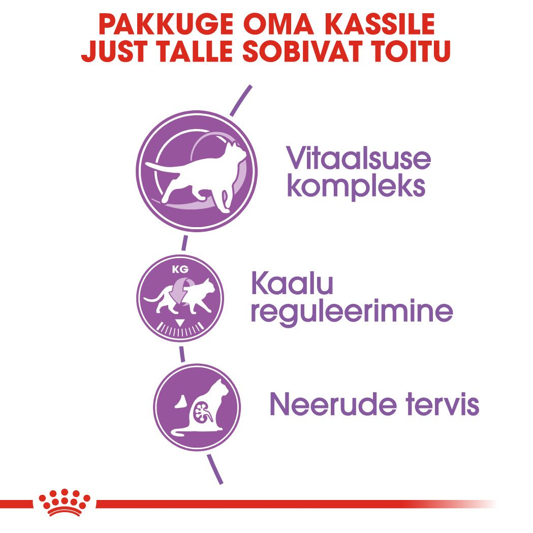 Royal Canin Sterilised 7+ kuivtoit