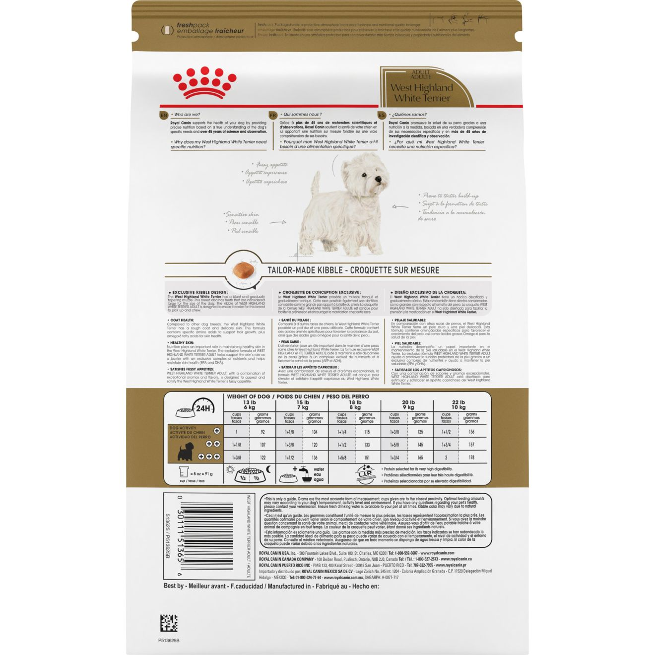 Best dry dog food sale for west highland white terriers