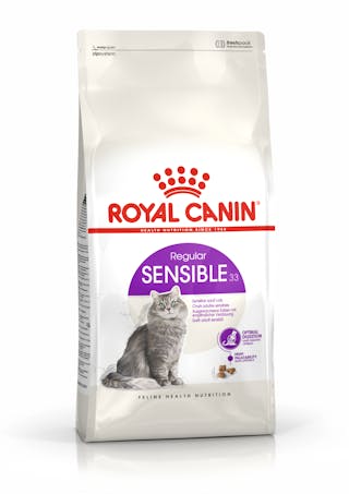 ROYAL CANIN Sensible granule pre dospelé mačky s citlivým trávením
