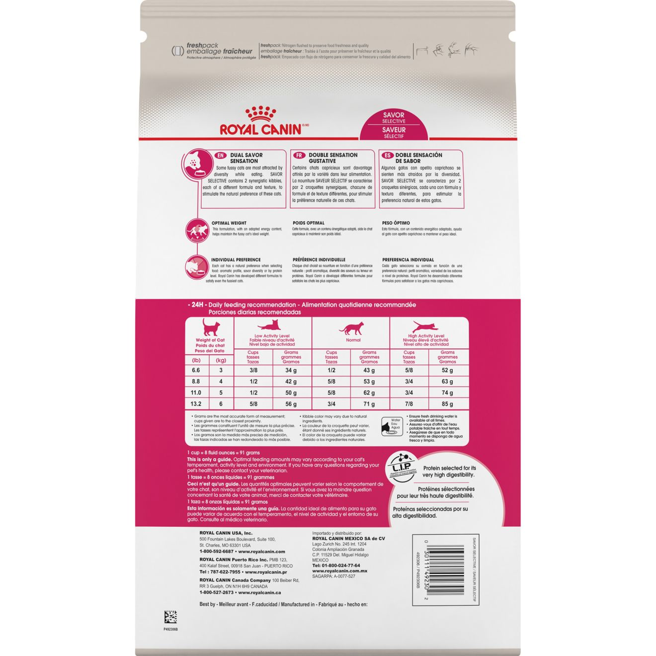 Savor Selective Dry Cat Food Royal Canin US