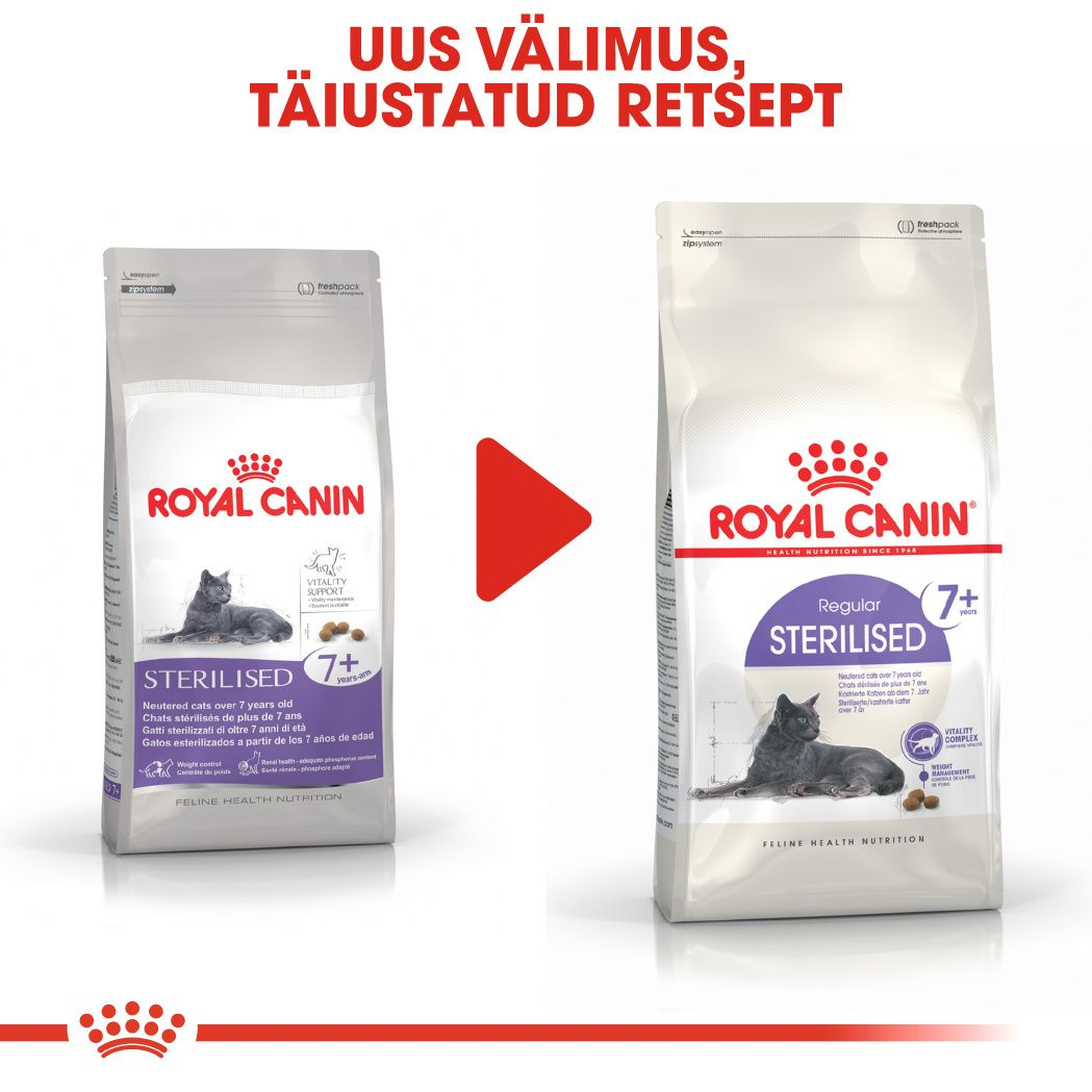 Royal Canin Sterilised 7+ kuivtoit