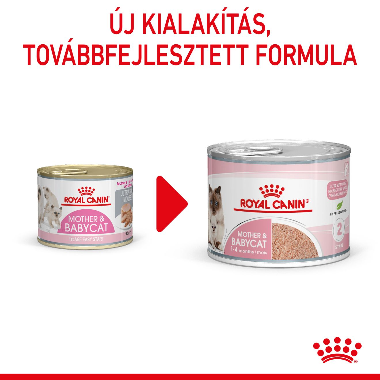 Mother & Babycat Ultra soft mousse