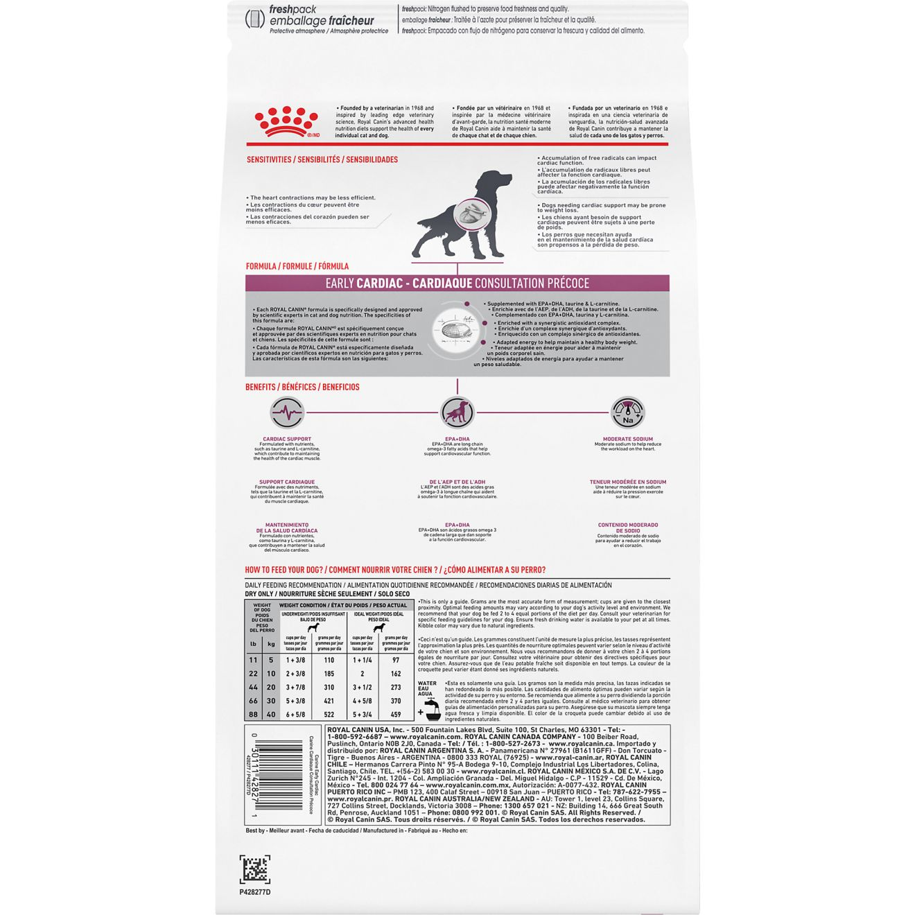 Royal canin canine hot sale early cardiac dry