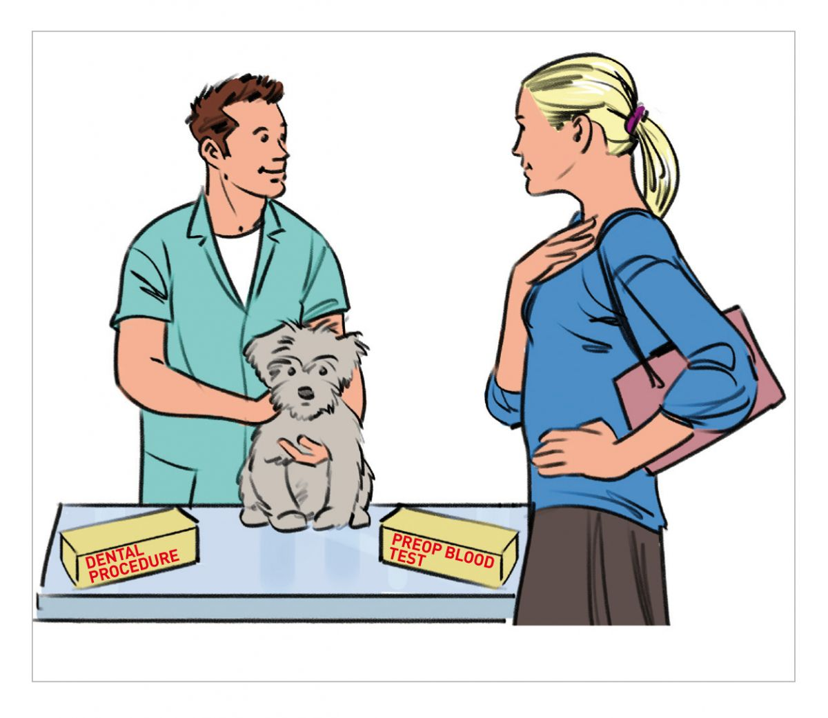 Presenting offers and checking for understanding and concerns, one after the other in a “chunk and check” format helps clients make informed decisions. 