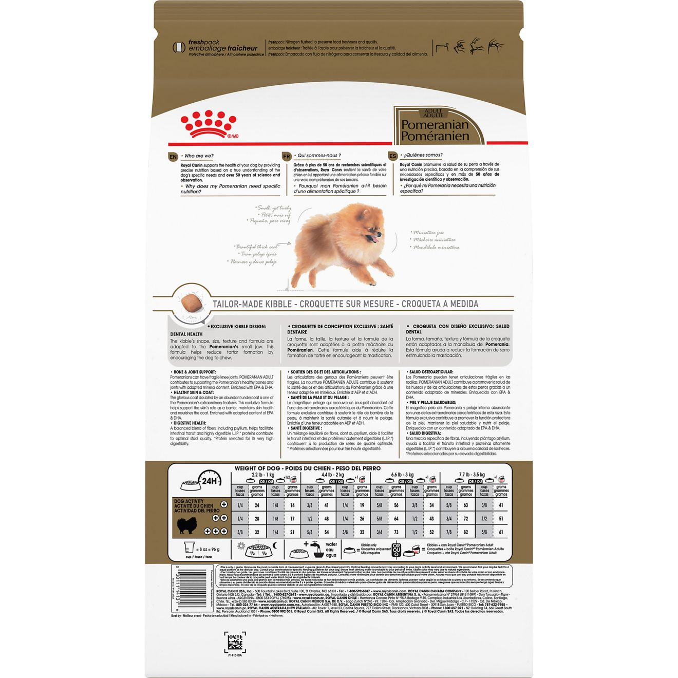 Royal canin 2025 pomeranian diet