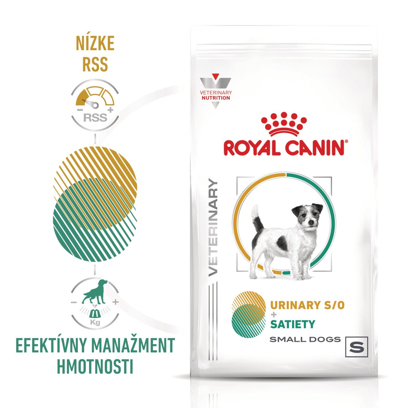 VHN Dog CA Urinary S/O - Satiety Small