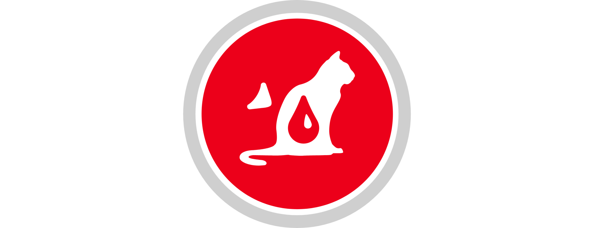 Urinary sensitivity logo in red and grey