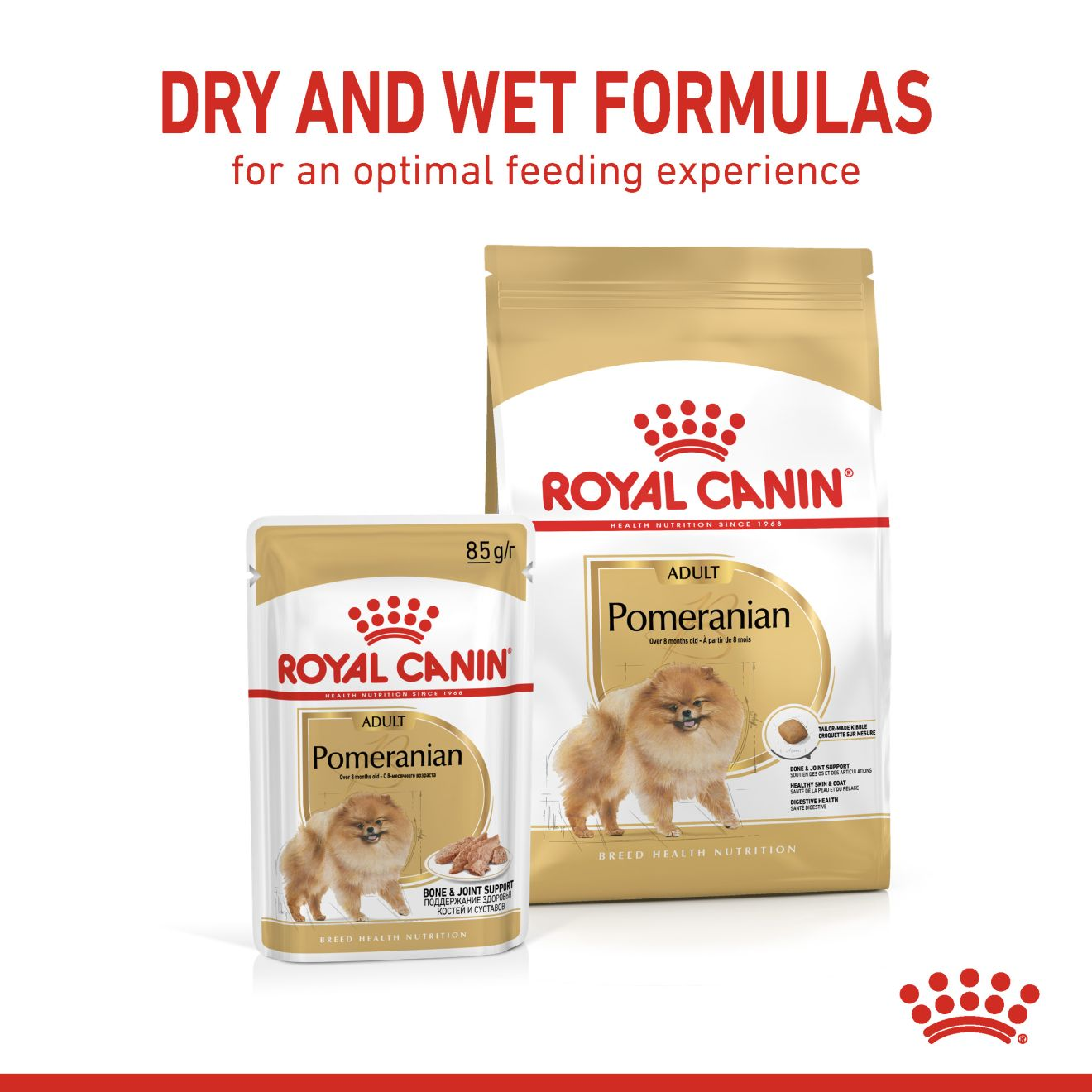 อาหารสุนัขโต พันธุ์ปอมเมอเรเนียน ชนิดเปียก (POMERANIAN ADULT LOAF)
