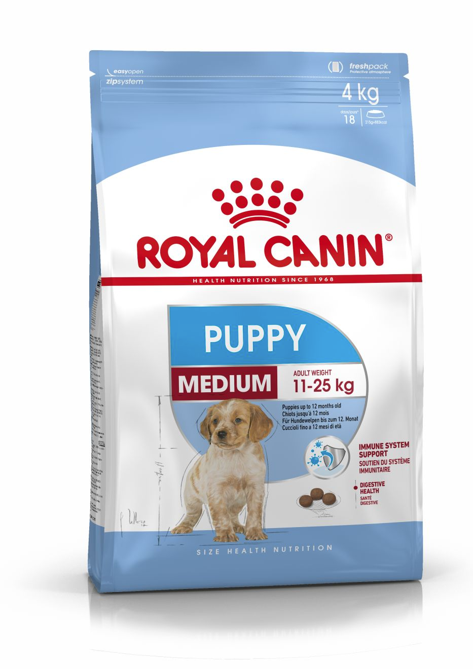 Cumulatief waardigheid Op risico Medium Puppy dry | Royal Canin