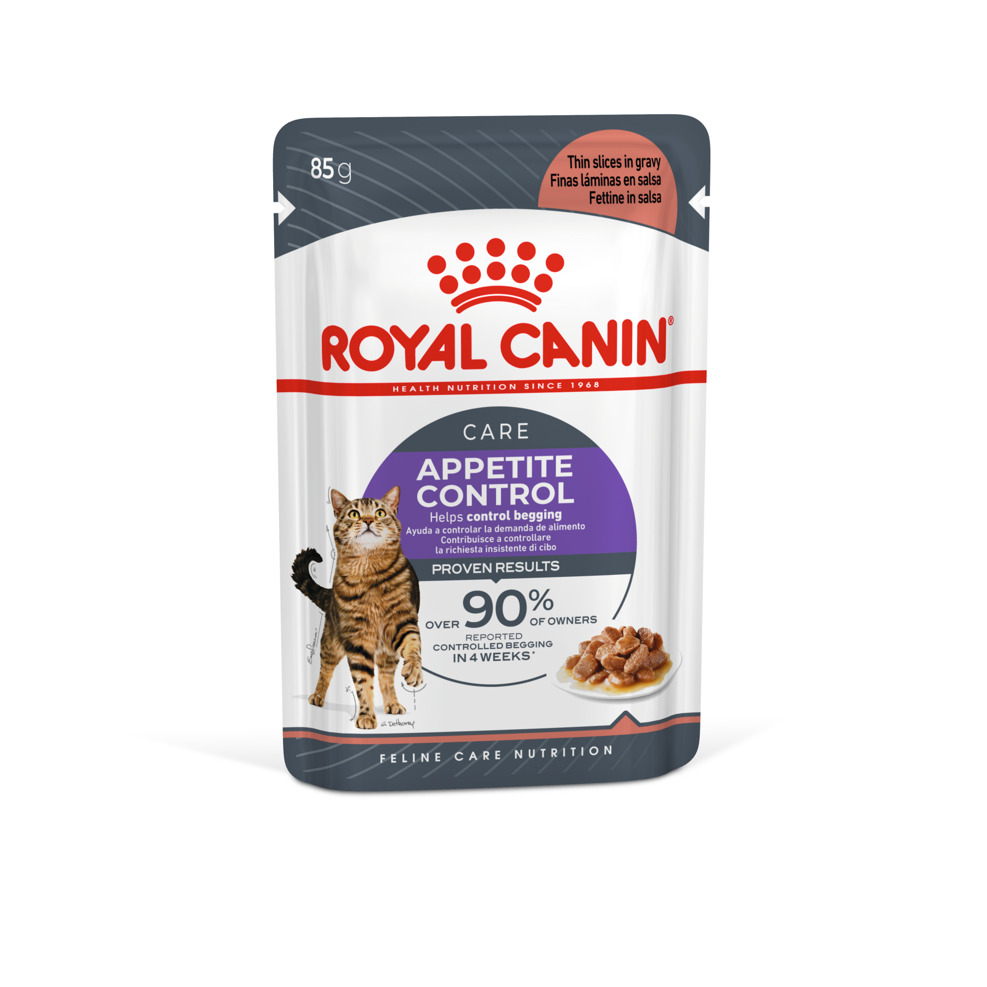 Royal canin kitten outlet thin slices in gravy