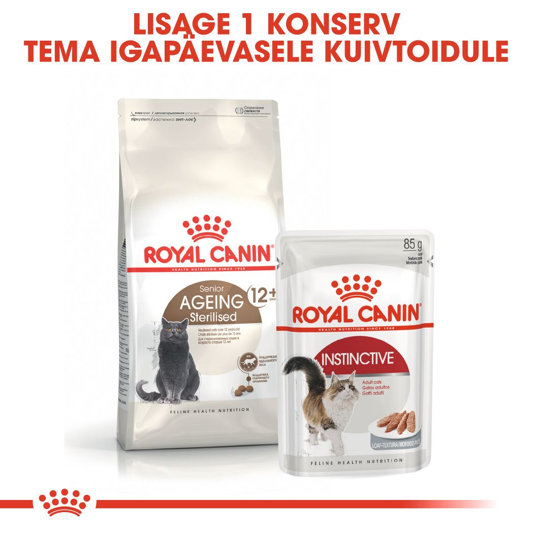 Royal Canin Ageing Sterilised 12+ kuivtoit