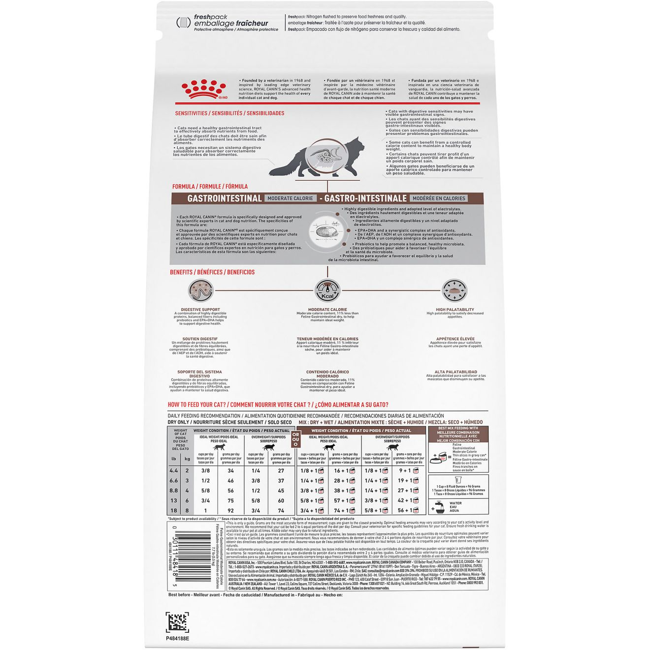 Royal canin hot sale gastrointestinal ingredients