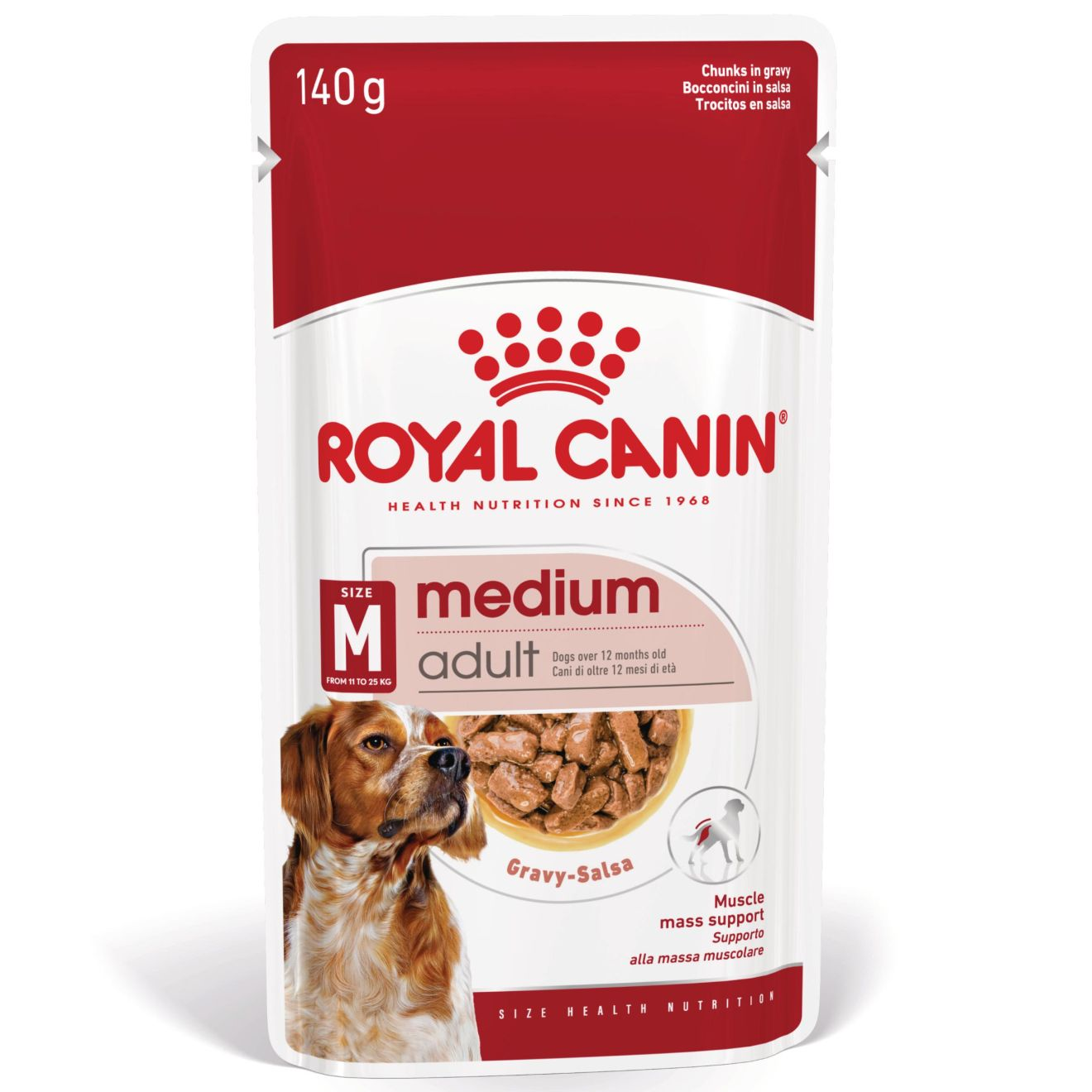 Medium Adult stykker i saus