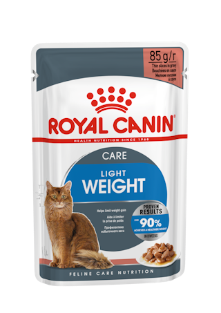 อาหารแมวโต ที่ต้องการควบคุมน้ำหนัก ชนิดเปียก (LIGHT WEIGHT CARE GRAVY)