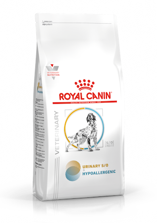 URINARY S/O + HYPOALLERGENIC pour chiens