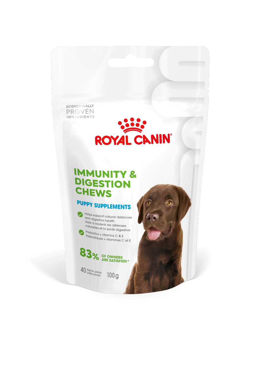 IMMUNITY & DIGESTION CHEWS PUPPY SUPPLEMENTS