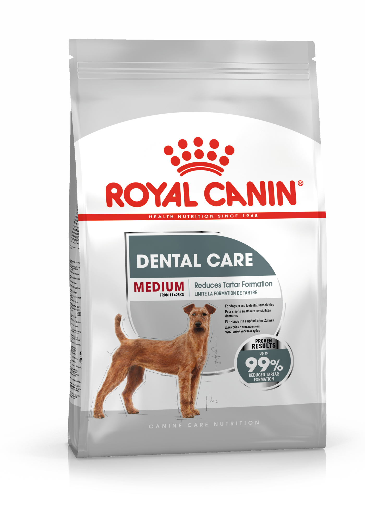 Canine dental outlet care products