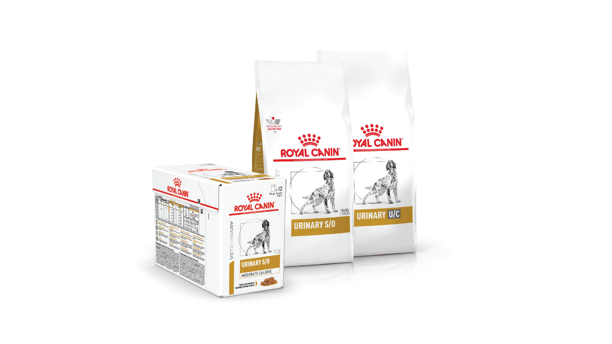 Dog urinary range pack shot