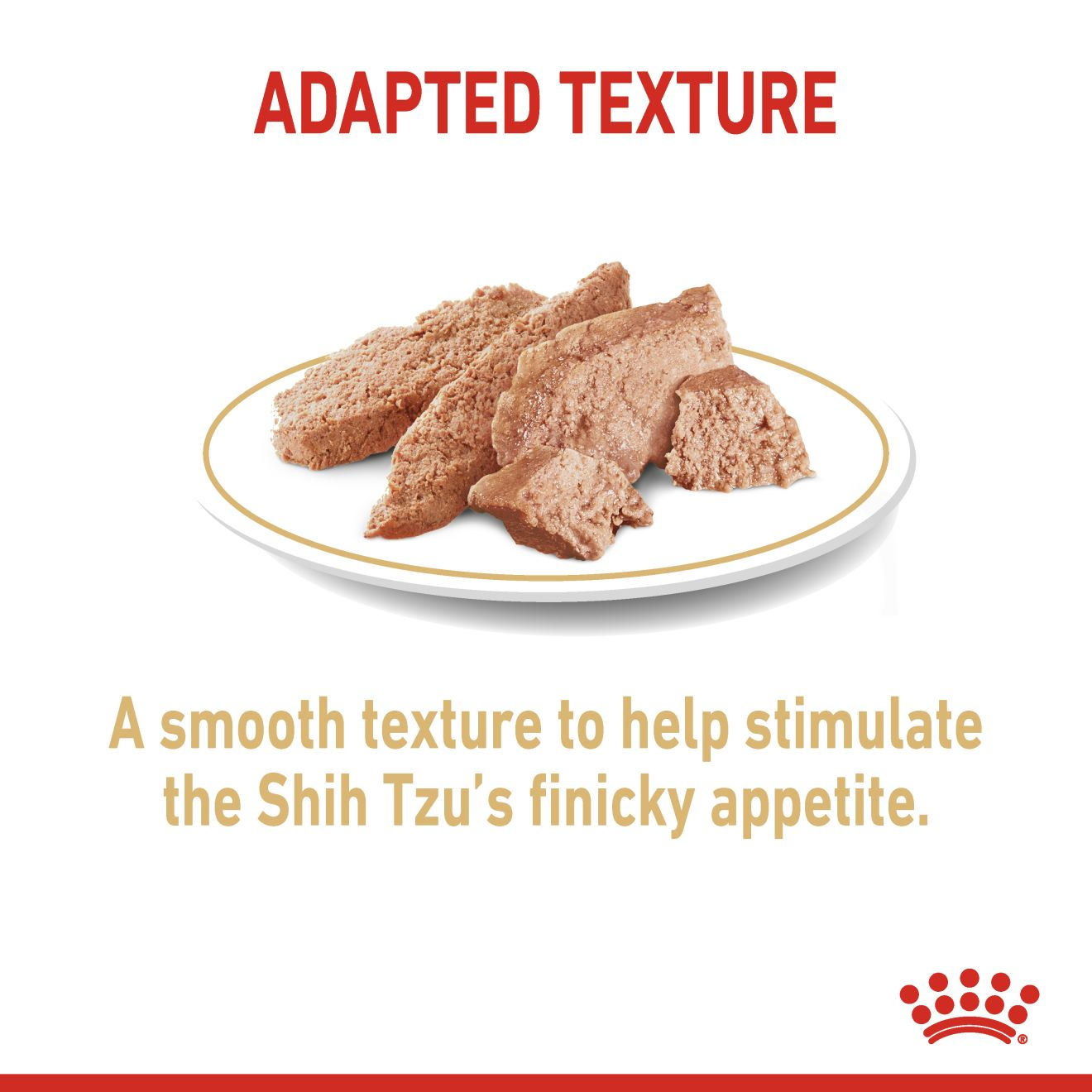 อาหารสุนัขโต พันธุ์ชิห์สุ ชนิดเปียก (SHIH TZU ADULT LOAF)