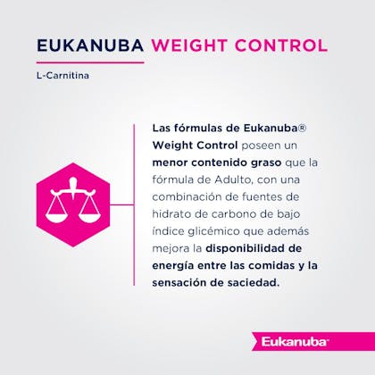 Eukanuba Weight Control Medium Breed - Control de Peso Talla Mediana