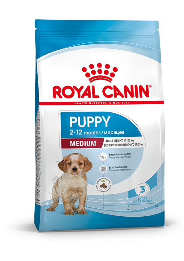 Сухой корм Royal Canin Medium Puppy 14кг