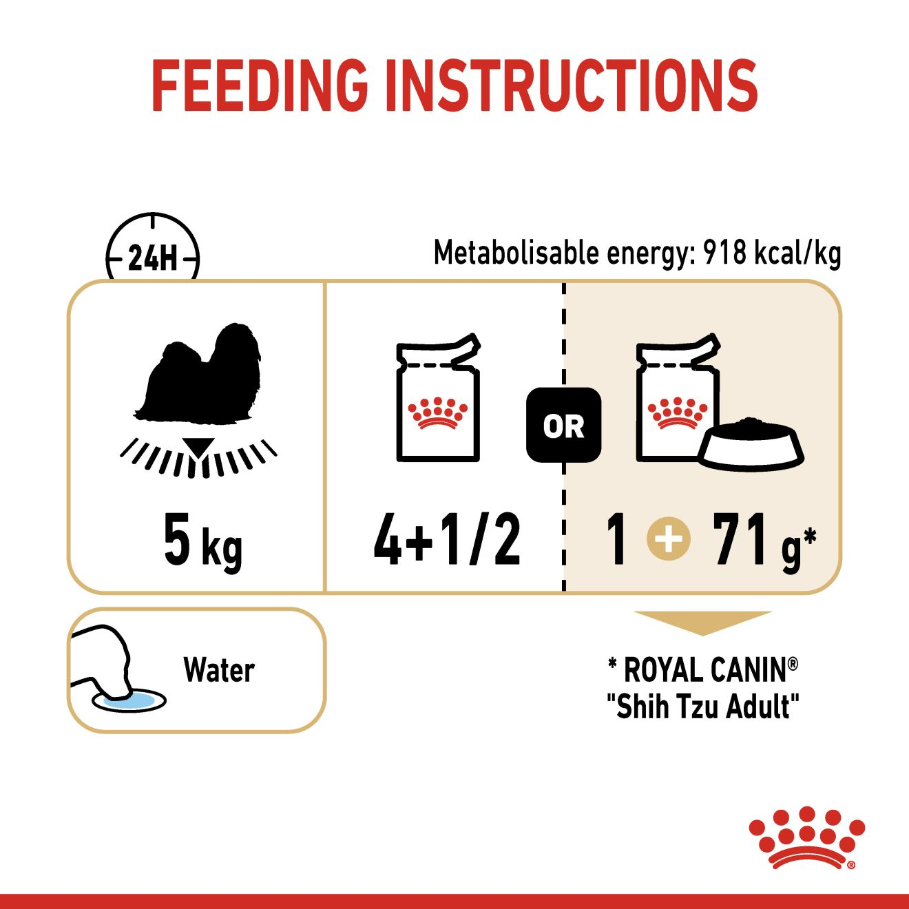 SHIH TZU ADULT MOUSSE