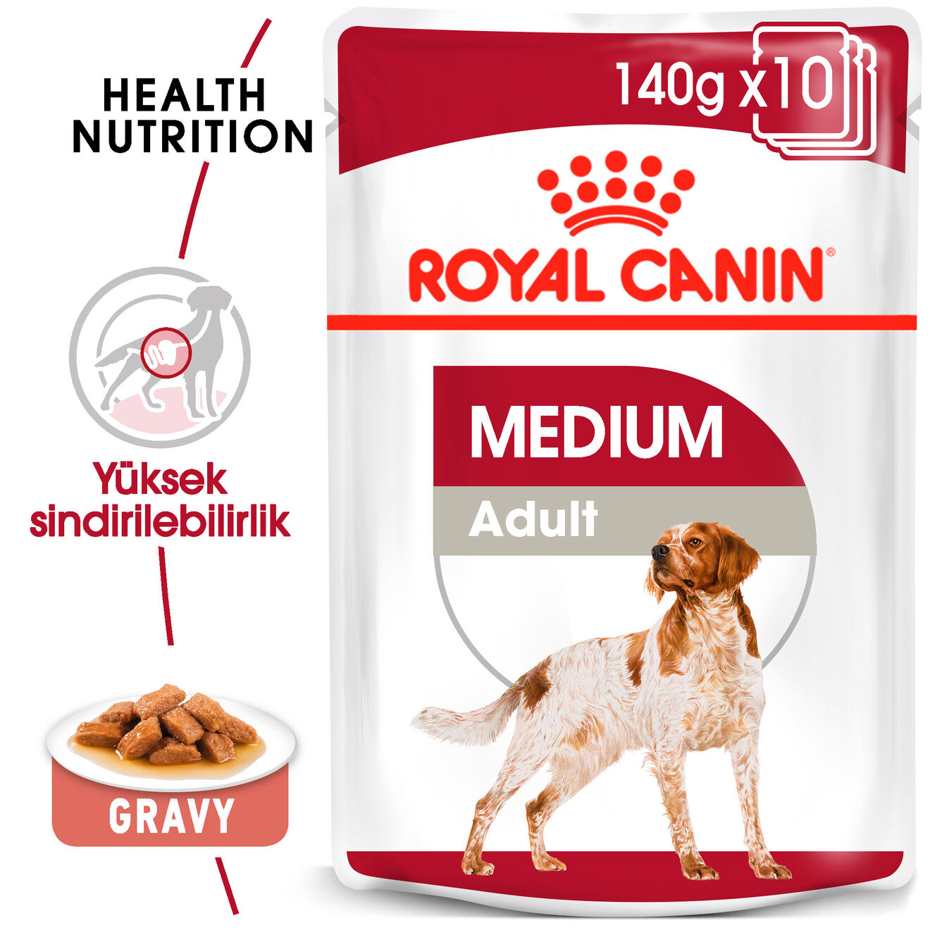 Medium Adult Gravy Yetişkin Köpek Yaş Maması