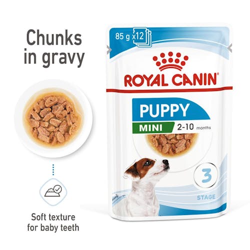 Mini Puppy in Gravy (brokjes in saus)