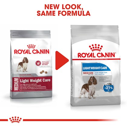 Royal canin medium store light weight care