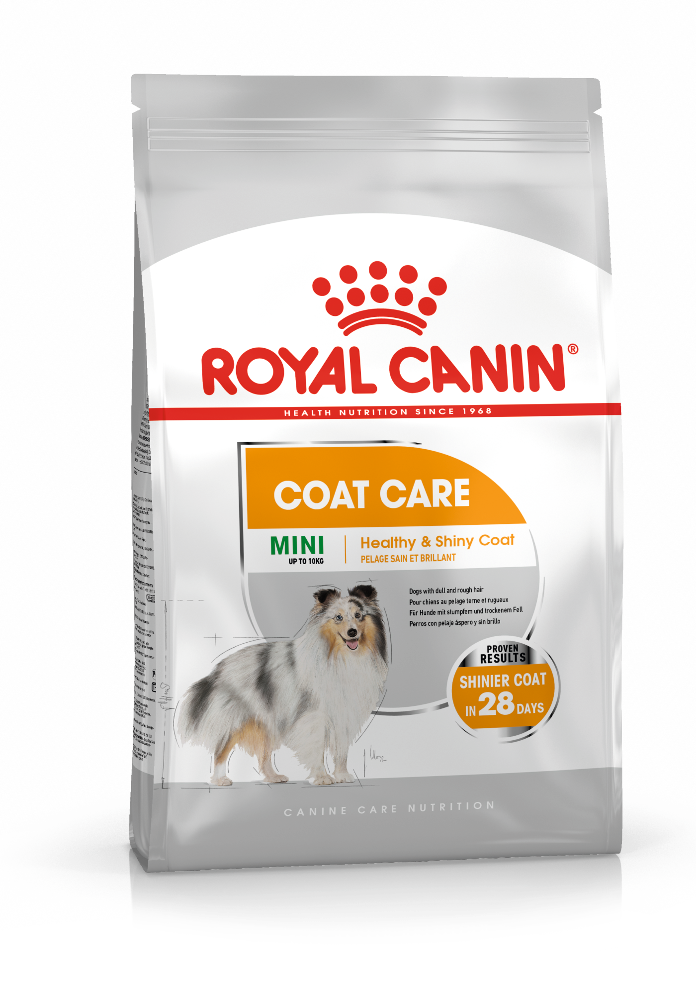 Dog food best sale for healthy coat