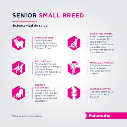 Eukanuba Senior Small Breed - Senior Talla Pequeña
