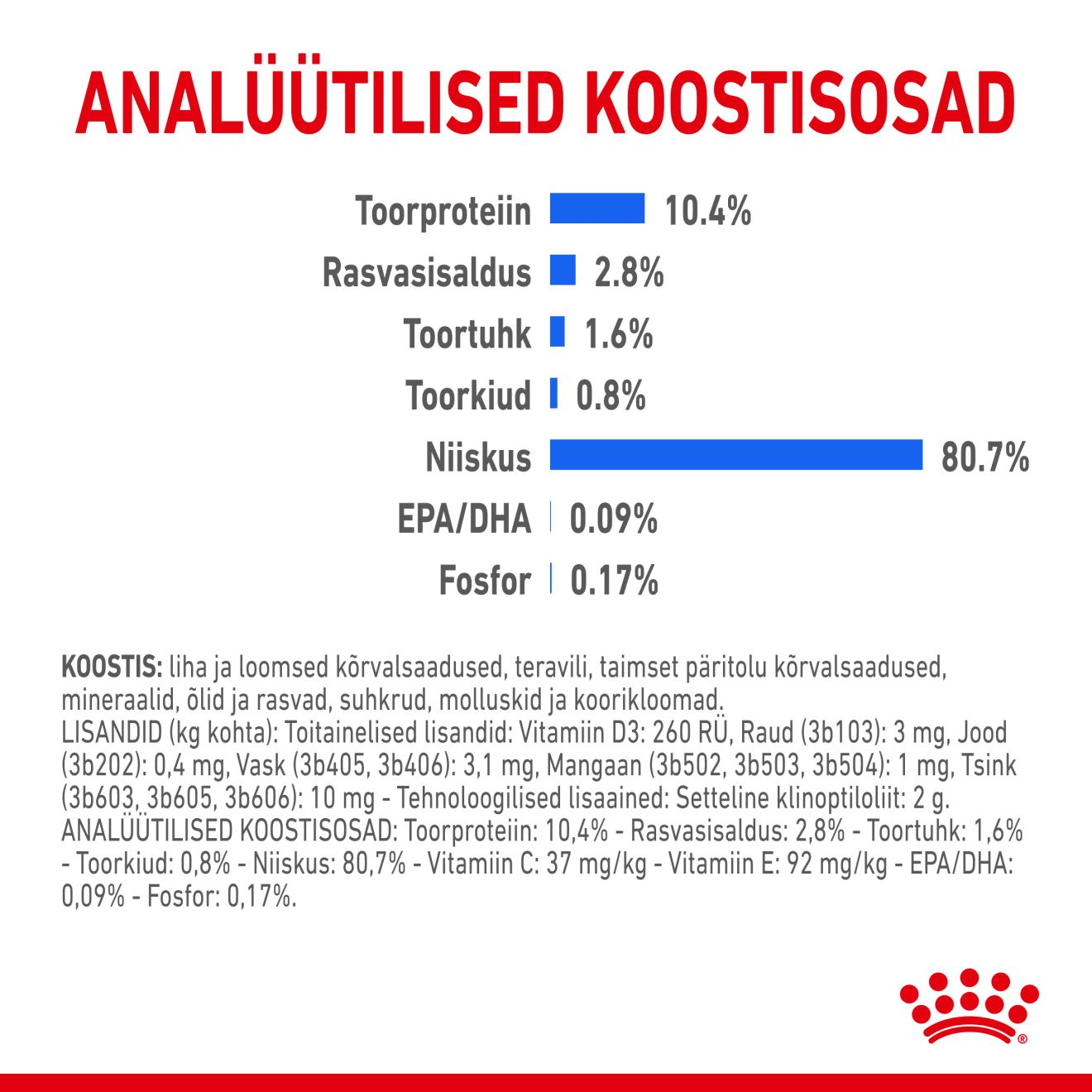 Royal Canin Indoor Sterilised 7+ konserv (õhukesed tükid kastmes)