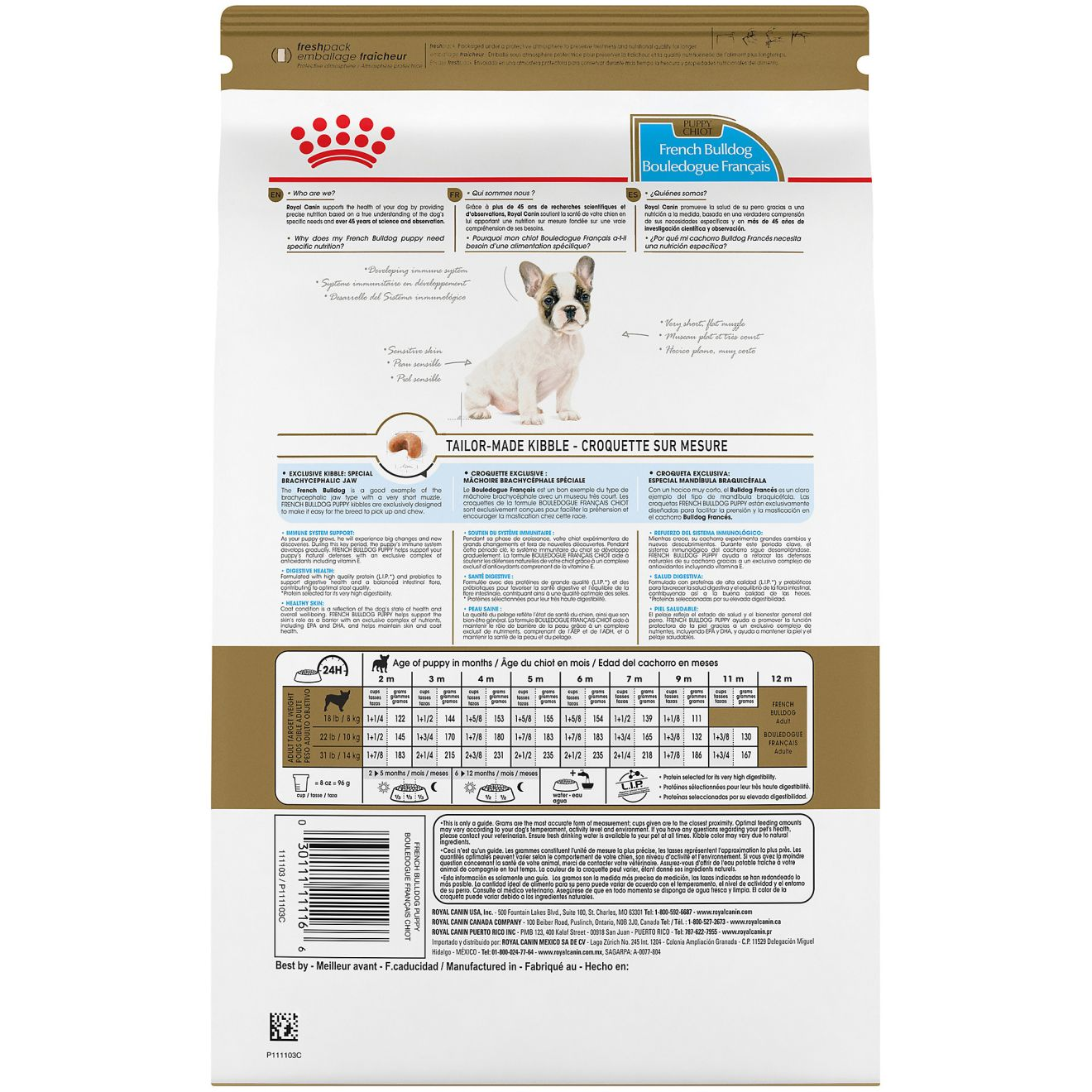 Ava french bulldog outlet puppy food