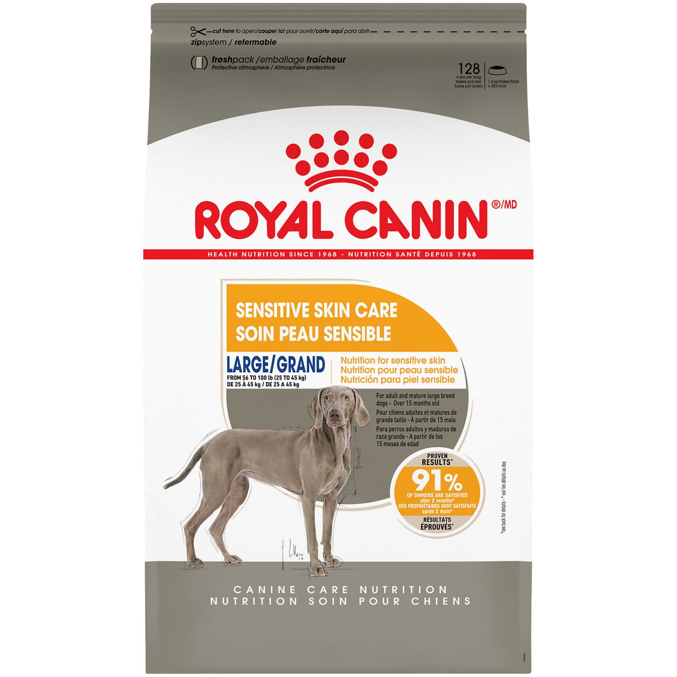 Royal canin sensitive store skin cat food